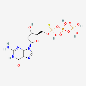 molecular formula C10H16N5O12P3S B12384524 Rp-dGTP|AS 