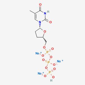 molecular formula C10H14N2Na3O13P3 B12384546 ddTTP (trisodium) 