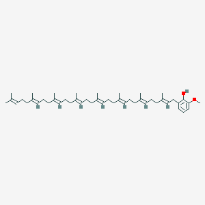 molecular formula C47H72O2 B1238461 2-Octaprenyl-6-methoxyphenol 
