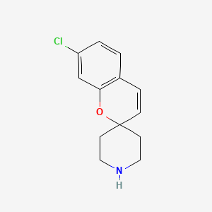 molecular formula C13H14ClNO B12384645 5-HT2CR agonist 1 