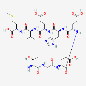 molecular formula C38H60N10O16S B12384659 Octapeptide 2 