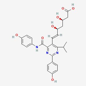 molecular formula C27H29N3O7 B12384674 HMG-CoA Reductase-IN-1 