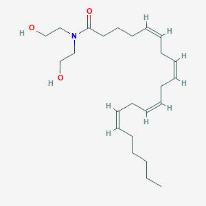 N,N-(2,2-dihydroxy-ethyl) arachidonoyl amine