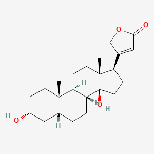 molecular formula C23H34O4 B12384724 3-Epidigitoxigenin CAS No. 545-52-8