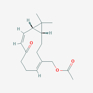 molecular formula C17H24O3 B12384738 Kissoone C 