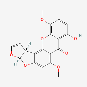 molecular formula C19H14O7 B1238474 5-甲氧基甾菌素酮 CAS No. 22897-08-1