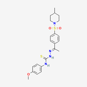 molecular formula C22H28N4O3S2 B12384747 Apoptotic agent-4 