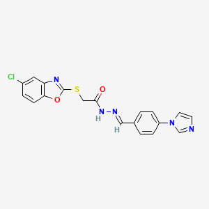 molecular formula C19H14ClN5O2S B12384755 Akt-IN-18 