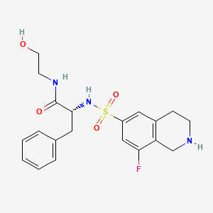 molecular formula C20H24FN3O4S B12384759 Setd7-IN-1 