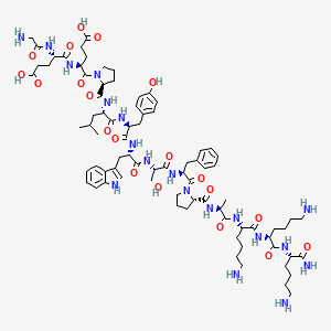 molecular formula C81H119N19O20 B12384767 Srctide 