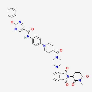 molecular formula C41H40N8O7 B12384774 Protac(H-pgds)-8 