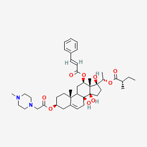 molecular formula C42H60N2O9 B12384784 Gli1-IN-1 