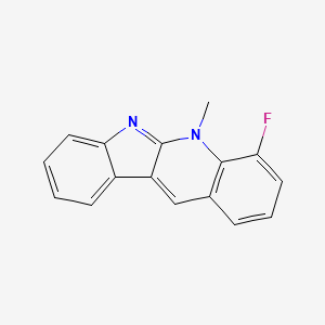 molecular formula C16H11FN2 B12384787 T3SS-IN-4 