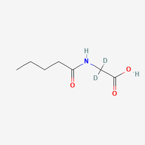 N-Valerylglycine-d2