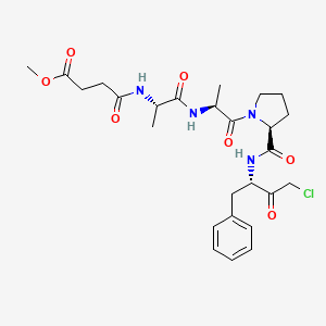 molecular formula C26H35ClN4O7 B12384815 MeOSuc-AAPF-CMK 