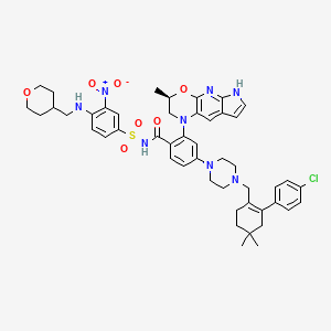 molecular formula C48H55ClN8O7S B12384848 Lacutoclax CAS No. 2291166-56-6