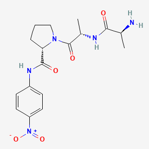 molecular formula C17H23N5O5 B12384874 Ala-Ala-Pro-pNA 