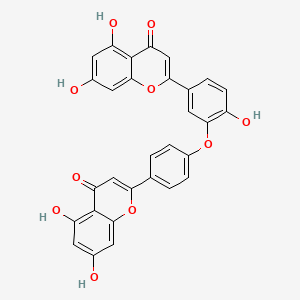 molecular formula C30H18O10 B1238491 Ochnaflavone CAS No. 50276-96-5