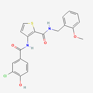 molecular formula C20H17ClN2O4S B12384913 Hsd17B13-IN-16 