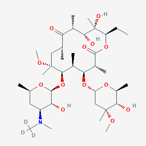 molecular formula C38H69NO13 B12384928 Clarithromycin-N-methyl-d3 