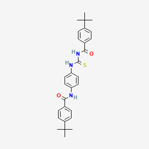 molecular formula C29H33N3O2S B12384934 Antiviral agent 34 