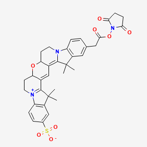 molecular formula C35H35N3O8S B12384938 Cy3B NHS Ester 