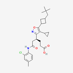 molecular formula C28H37ClN2O4 B12385005 Jvs2L11roa CAS No. 1404380-58-0