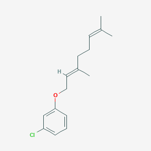 1-Chloro-3-((3,7-dimethyl-2,6-octadienyl)oxy)benzene