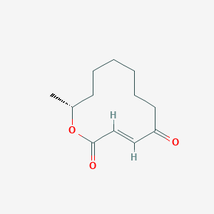 molecular formula C12H18O3 B1238513 Patulolide A CAS No. 97143-16-3
