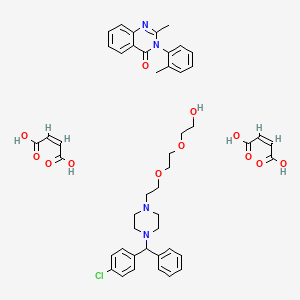 molecular formula C47H53ClN4O12 B1238518 Isonox CAS No. 56335-22-9