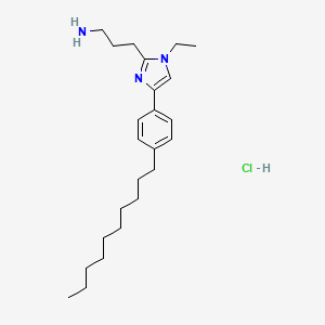 molecular formula C24H40ClN3 B12385182 Spns2-IN-1 