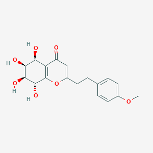 molecular formula C18H20O7 B12385246 Aquilarone C 