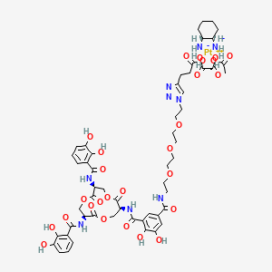 molecular formula C54H67N9O27Pt B12385264 L-Ent-oxPt(IV) 