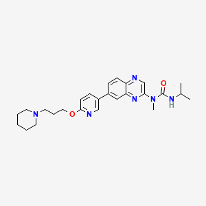 molecular formula C26H34N6O2 B12385271 ATM Inhibitor-8 