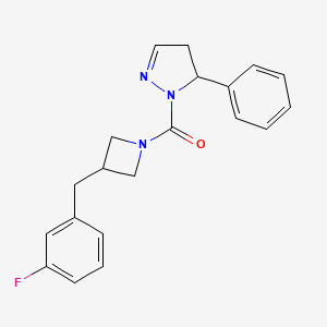 molecular formula C20H20FN3O B12385368 RIP1 kinase inhibitor 7 