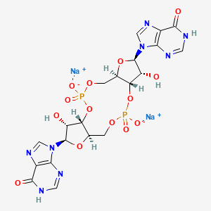 molecular formula C20H20N8Na2O14P2 B12385375 C-di-IMP (disodium) 