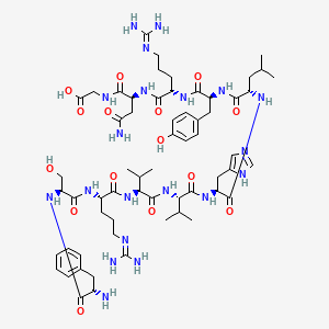 molecular formula C61H94N20O15 B12385390 MOG (44-54), mouse, human, rat 