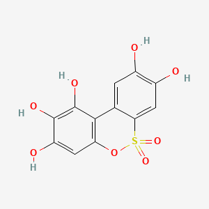 molecular formula C12H8O8S B12385411 Pkl-IN-1 