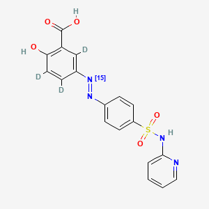 Sulfasalazine-d3,15N