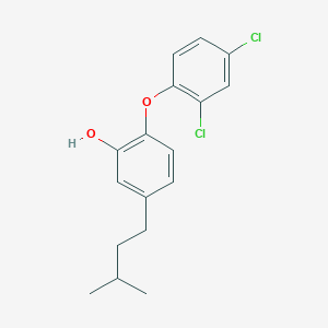 molecular formula C17H18Cl2O2 B12385461 InhA-IN-7 