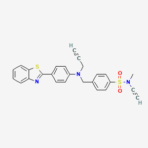 molecular formula C26H21N3O2S2 B12385466 Gpx4-IN-9 