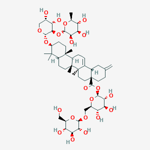 molecular formula C52H82O21 B12385487 Yemuoside YM12 