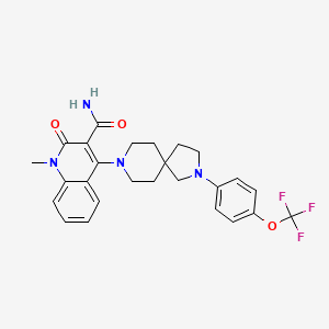 molecular formula C26H27F3N4O3 B12385529 Dgk|A-IN-3 