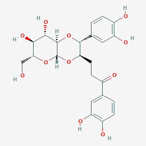 molecular formula C23H26O11 B12385569 Pilosidine 