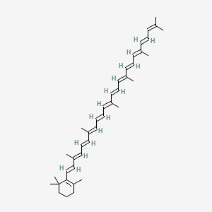 molecular formula C40H54 B1238558 Torulene CAS No. 547-23-9