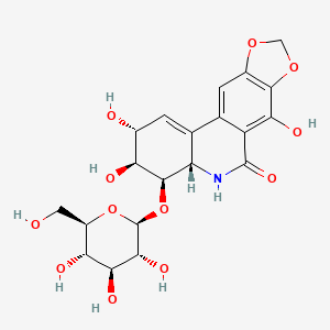 molecular formula C20H23NO12 B12385585 Narciclasine-4-O-|A-D-glucopyranoside 