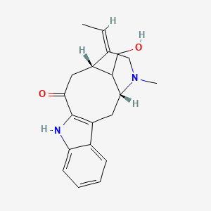 molecular formula C20H24N2O2 B1238560 Affinine CAS No. 2134-82-9