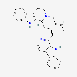 molecular formula C29H28N4 B1238561 Usambarensine CAS No. 36150-14-8