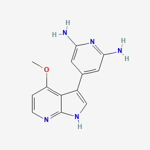 molecular formula C13H13N5O B12385622 Meriolin 16 