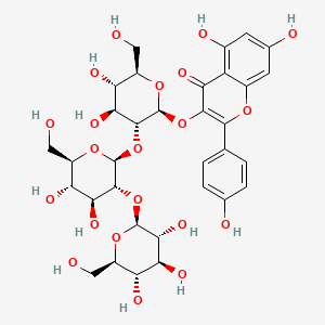 molecular formula C33H40O21 B1238563 Kaempferol 3-sophorotrioside CAS No. 80714-53-0